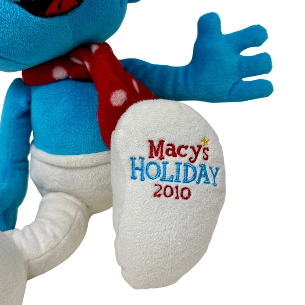 The Smurfs Macys Holiday 2010 Christmas Plush Santa Hat 21